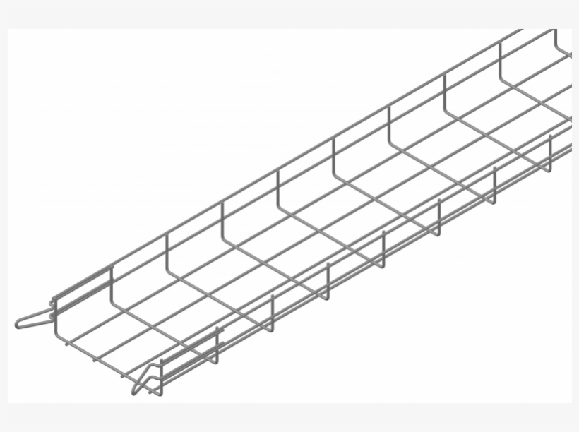 Easyconnect Wire Mesh Cable Tray - Chemin De Cable Acier, transparent png #3731592