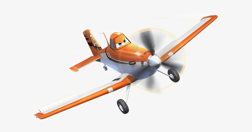 Com A Ajuda De Seu Mentor Skipper, O Pequeno Avião - Planes Dusty, transparent png #3731596