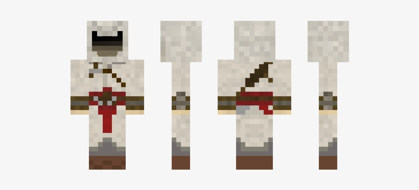Minecraft Skin Ncr - Minecraft Assassin's Creed Skin, transparent png #3731630