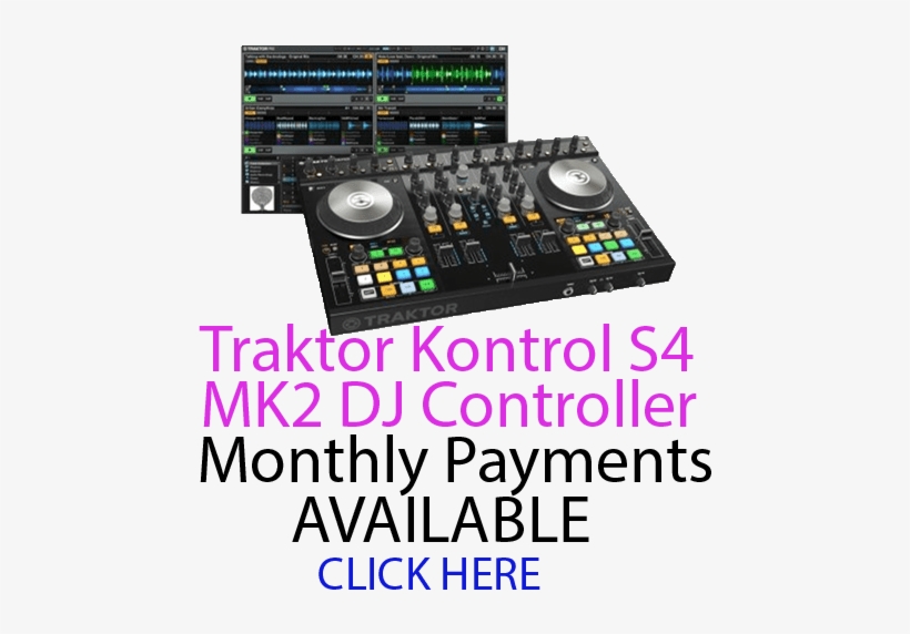 Traktor Kontrol S4 Mk2 - Native Instruments Traktor Kontrol S4 Mkii, transparent png #3731703