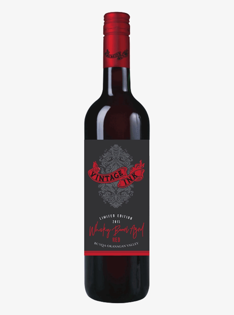 Vintage Ink Whisky Barrel Aged Red, transparent png #3732220