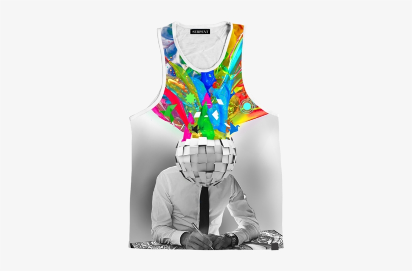 Mind Blown Vest - Human Hair Color, transparent png #3732573