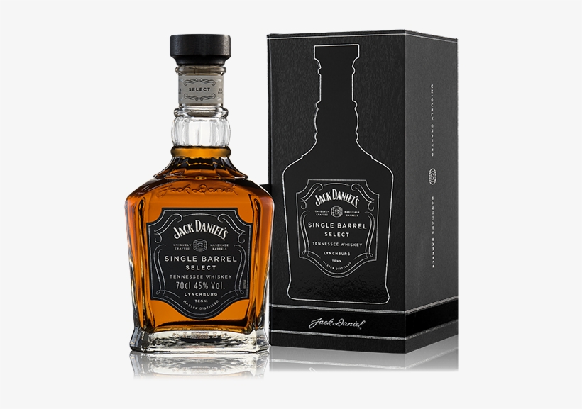 Jack Daniel's Single Barrel Select Whiskey - Jack Daniel's Single Barrel Select Tennessee Whiskey, transparent png #3732615