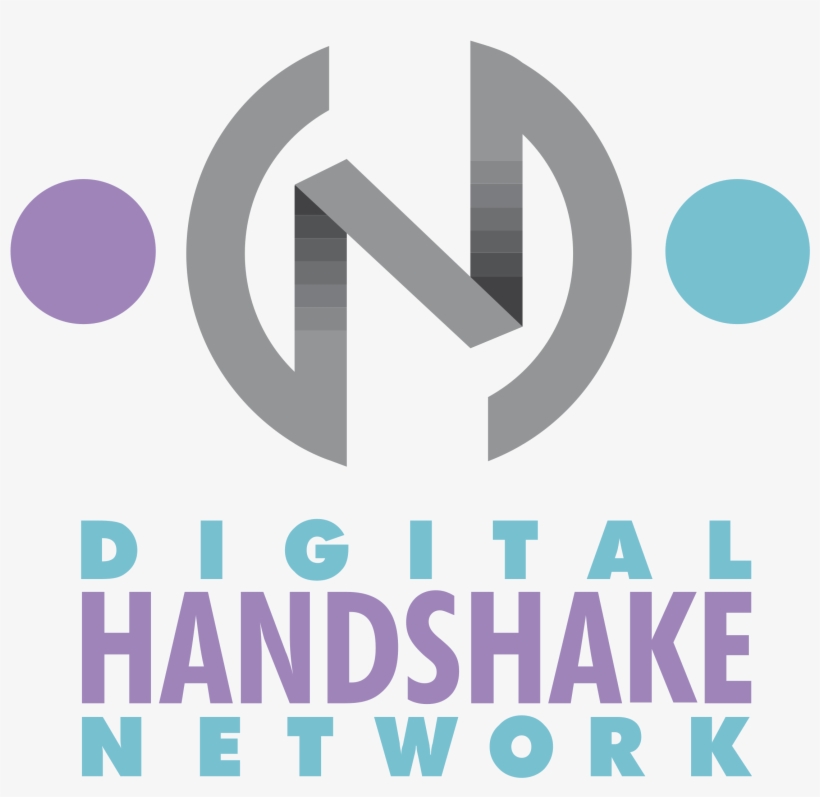 Digital Handshake Network Logo Png Transparent - Digital Handshake, transparent png #3732698