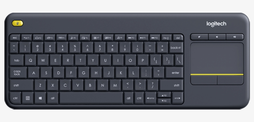 Logitech K400 2018 - Laptop Wireless Keyboard And Mouse Logitech, transparent png #3732781
