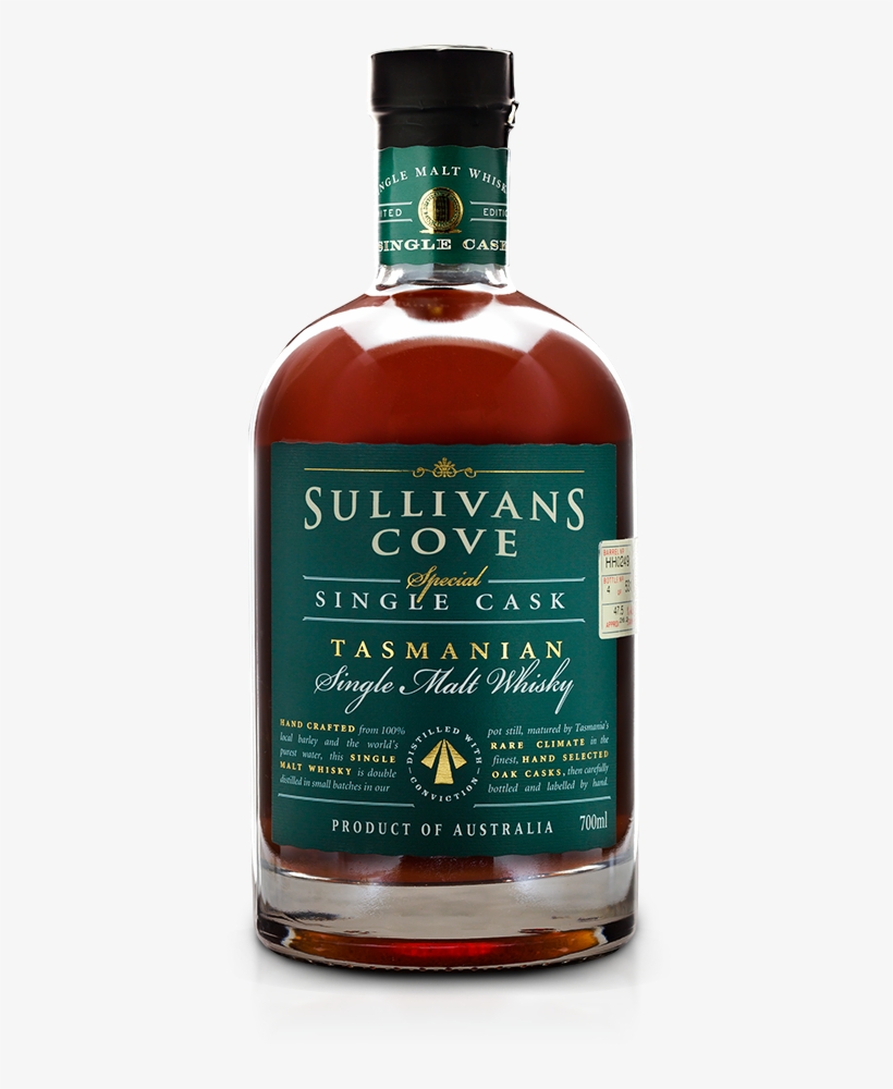 World's Best Single Malt Whisky - Sullivans Cove French Oak Cask Single Whisky 700ml, transparent png #3733331