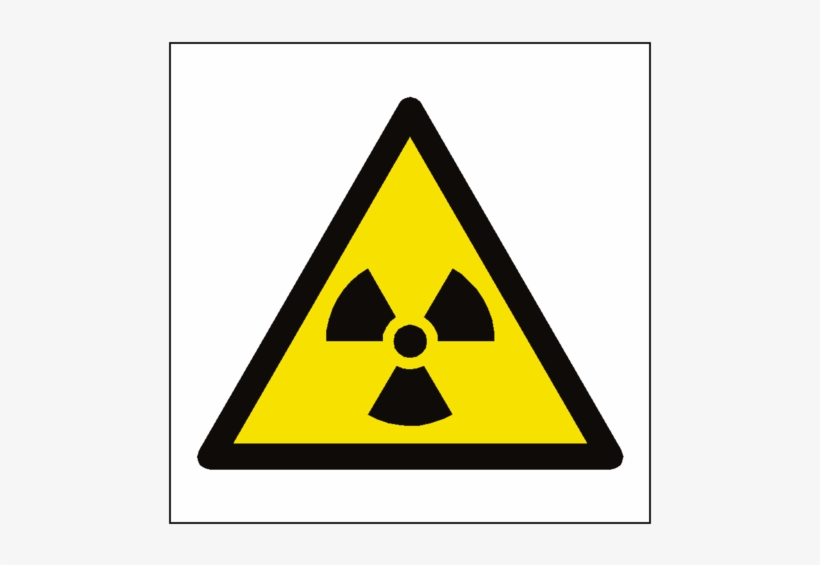 Radioactive Material Symbol Sign - Radioactive Sign, transparent png #3733496