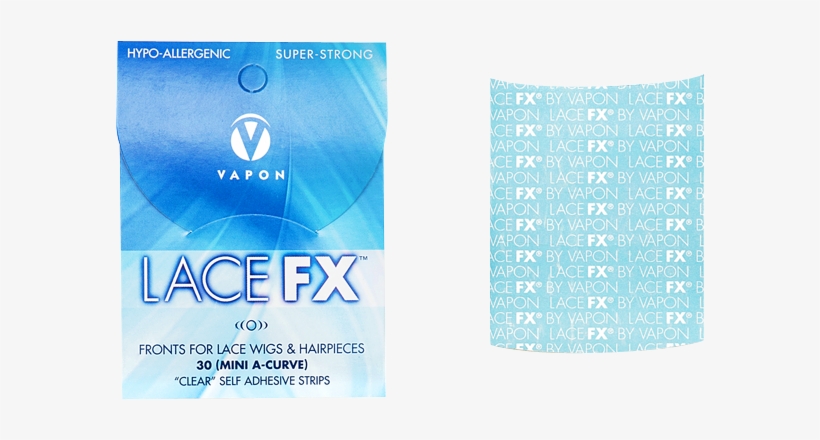 Lace Fx Mini “a” Curve - Lace Fx Tape By Vapon B Curve Double Sided Super Adhesive, transparent png #3734241