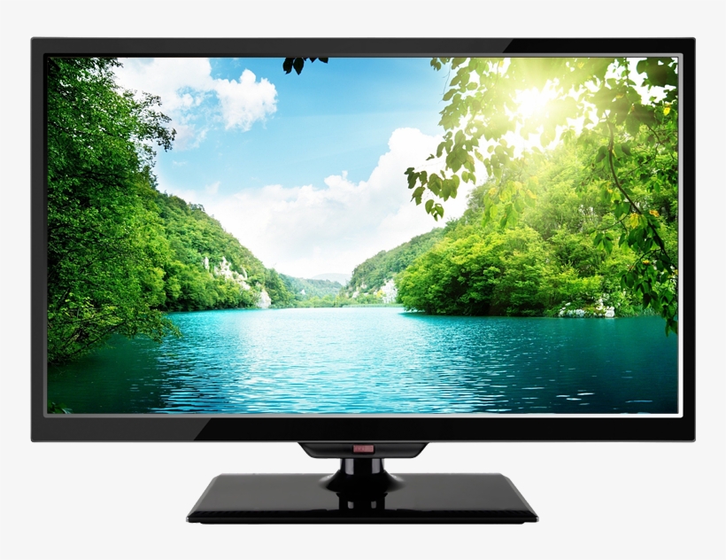 20" Small Size Flat Screen Lcd Led Tv - Five Elements Of Nature Water, transparent png #3734294