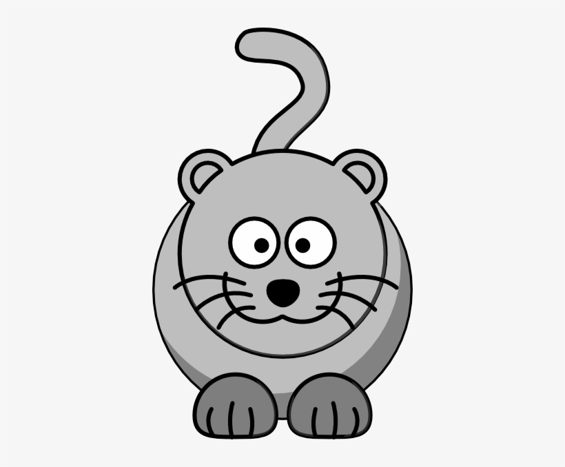 Cat - Leopard Animals Cartoon Png, transparent png #3734392