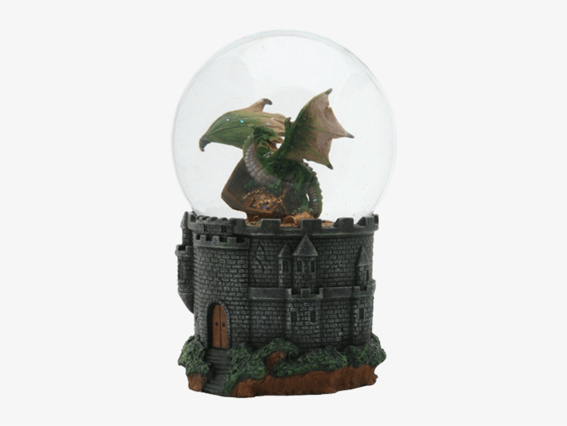 Dragon Treasure Water Globe, transparent png #3734615
