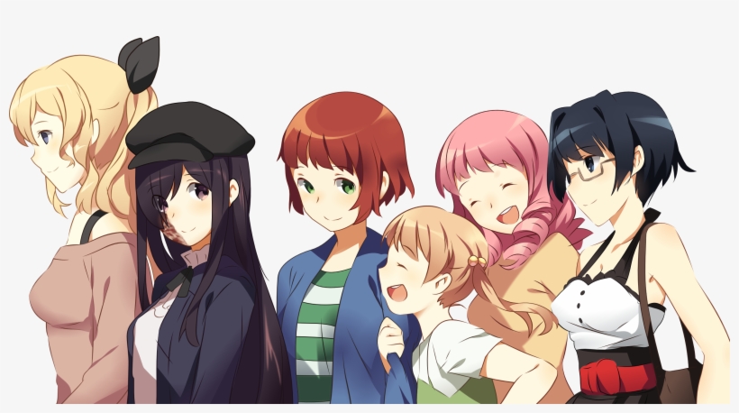 Comments - Katawa Shoujo Characters, transparent png #3734639