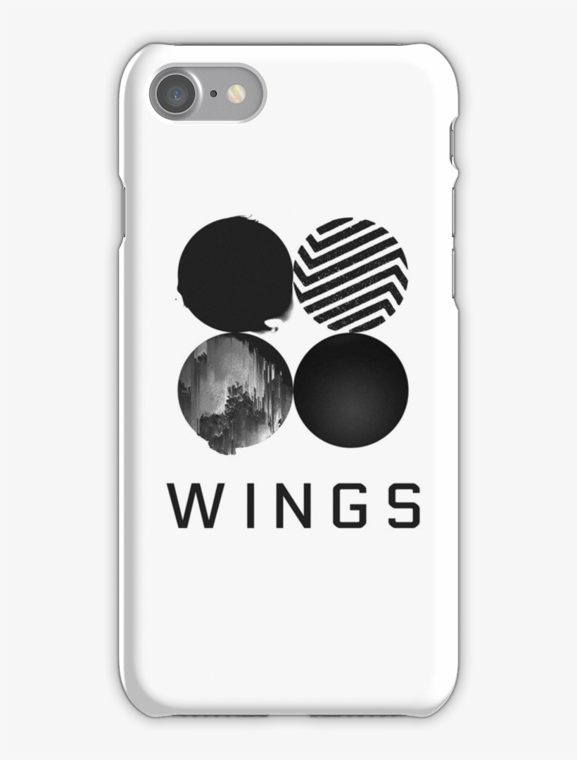 White Wings Phone Case Iphone 7 Snap Case - Mv Blood Sweat Tears, transparent png #3734754
