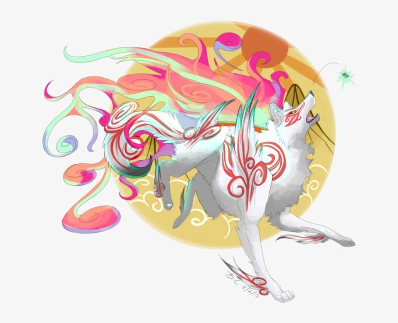 Amaterasu - Art, transparent png #3734951