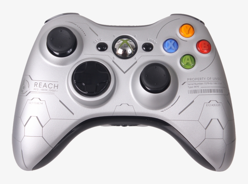 Halo 4 Controller - Unsc Xbox 360 Controller, transparent png #3734997