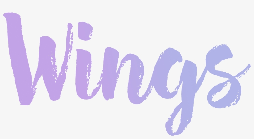 Wings Wings - Kavka Nyc Girl Textual Art On Wrapped Canvas; 8 H X, transparent png #3735203