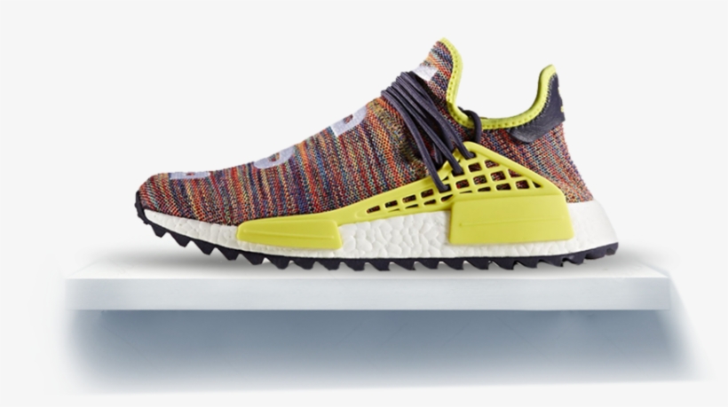 Nmd Multi Color - Adidas Mens Human Race Nmd Pharrell Pale Nude, transparent png #3735257