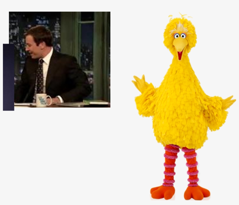 Muppet Wiki Behind The Scenes The Tonight Show Starring - Snuffy Big Bird Elmo, transparent png #3735619