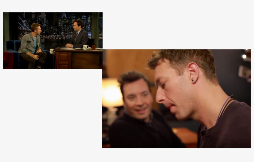 Watch Chris Martin And Jimmy Fallon Performance Of - Jimmy Fallon, transparent png #3735917