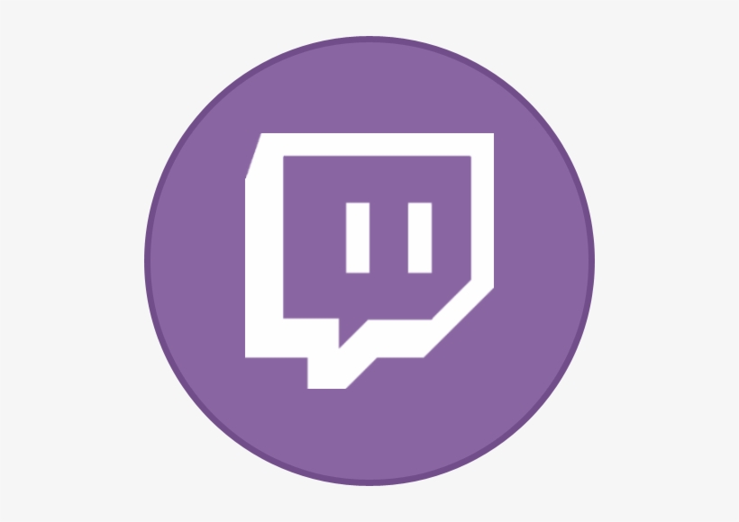 Back - Twitch Icon Png Circle, transparent png #3735948