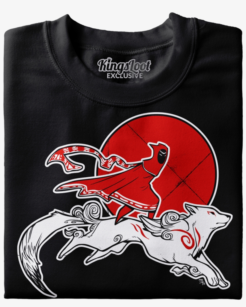 „the Journey Of Amaterasu“ Premium T-shirt, transparent png #3735971