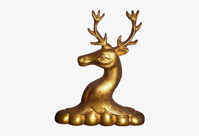 Stag Head Family Crest, transparent png #3736305