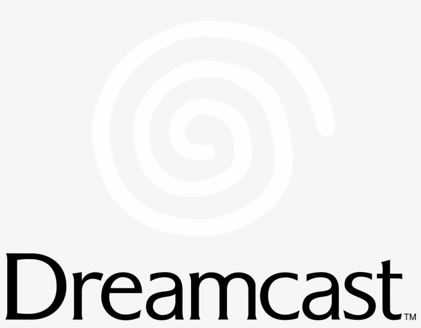 Dreamcast Logo Black And White - Sega Dreamcast Logo Png, transparent png #3736361