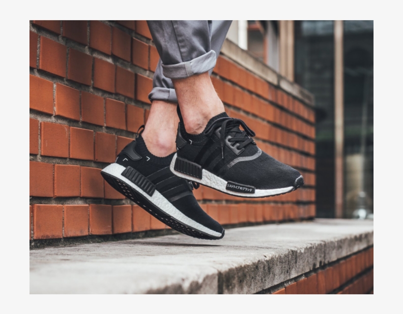 Chaussure Adidas Nmd R1 Homme Noir Core - Adidas Nmd R1 Homme Noir - Free Transparent PNG Download - PNGkey