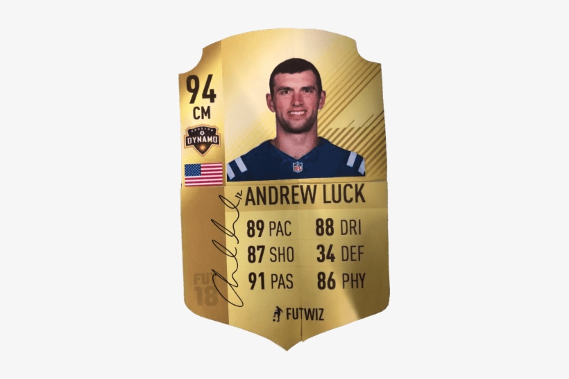 Mib Signed Futheads - Andrew Luck, transparent png #3736832