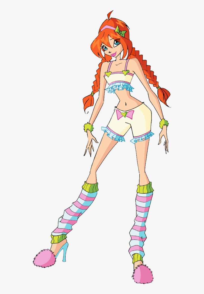Bloom Pajama - Winx Club Bloom Pyjama, transparent png #3736955