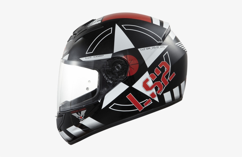 Where To Buy Nfl Helmets - Ls2 Helmet Black Red, transparent png #3737086