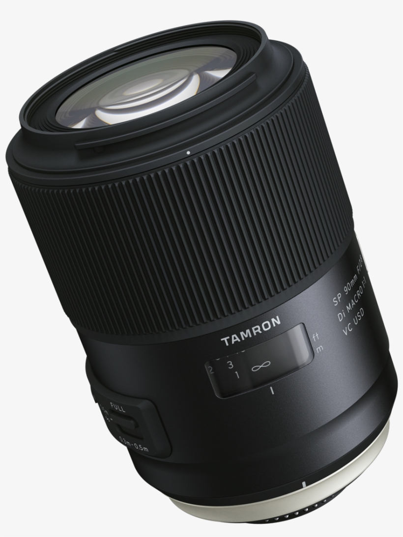 Tamron Sp 90mm F/2 - Tamron Sp 90mm F/2.8 Di Macro 1: 1 Vc Usd(model F017), transparent png #3737302