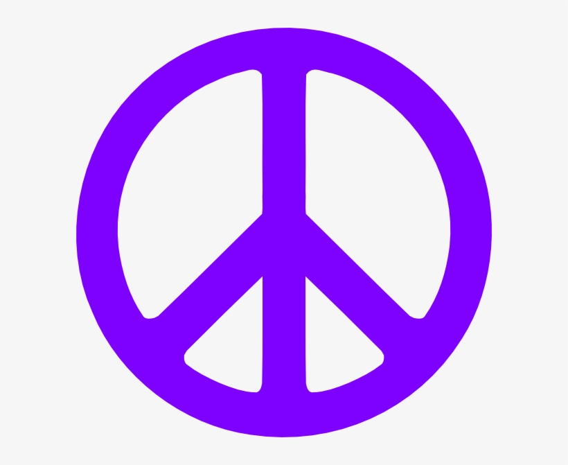 Purple Peace Sign Png, transparent png #3737520