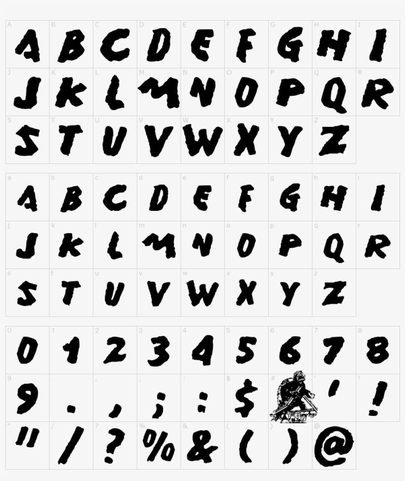 Gamera Font - Bank Printer Font, transparent png #3737822