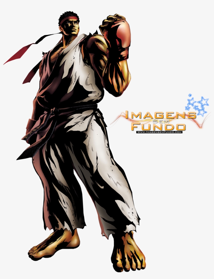 Renders E Imagens Sem Fundo - Marvel Vs Capcom 3 Ryu, transparent png #3737883