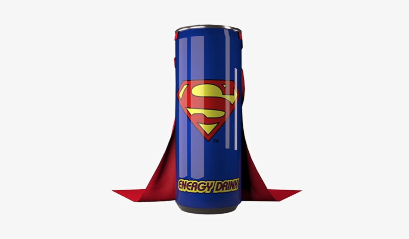 Superman Energy Drink Logo, transparent png #3738373
