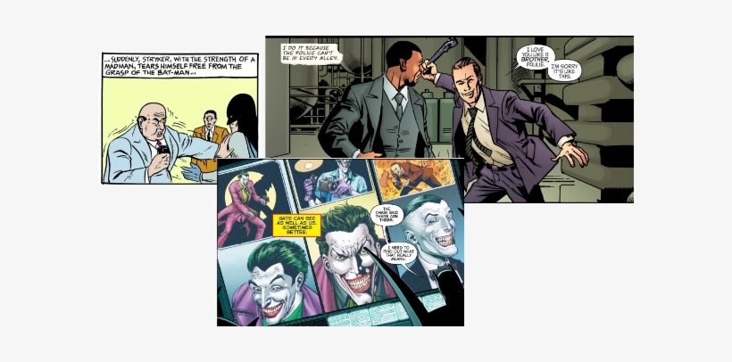 Batman Comics Stuff From The Past Thoughts - Joker Justice League Rebirth, transparent png #3738415