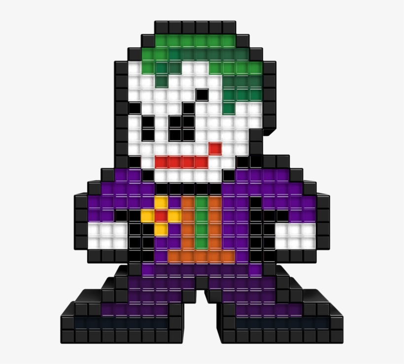 Image Du Jeu Lampe - Pixel Pals Dc Comics Joker, transparent png #3738920