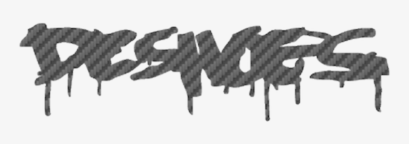 Dc Shoes Graffiti Logo Carbon Decal - Graffiti Dc Shoes Logo, transparent png #3738950