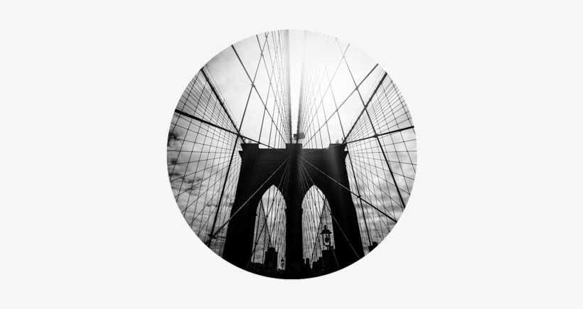Bigstock Brooklyn Bridge Silhouette - Brooklyn Bridge, transparent png #3738986