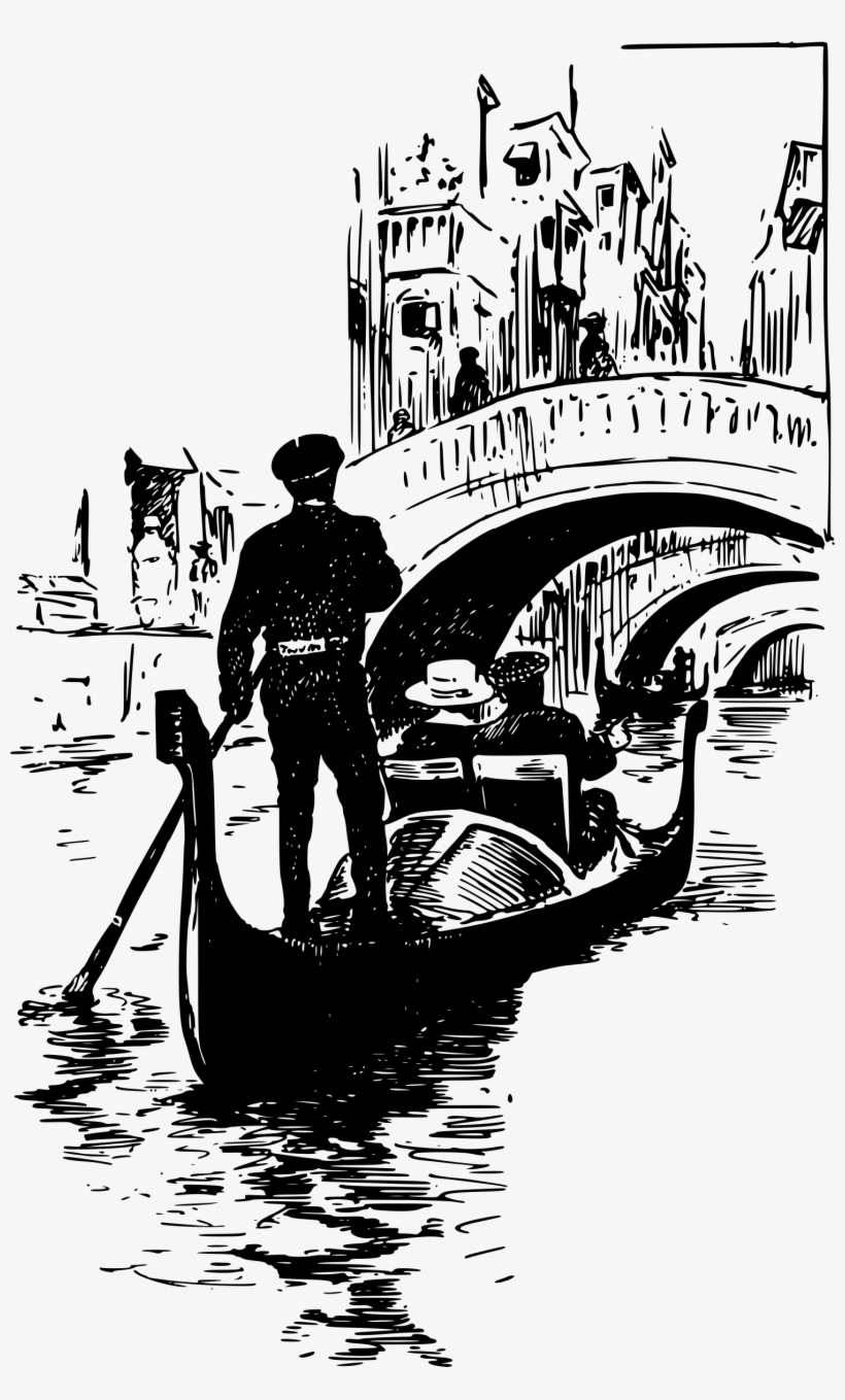 Big Image - Gondolier Art, transparent png #3739399