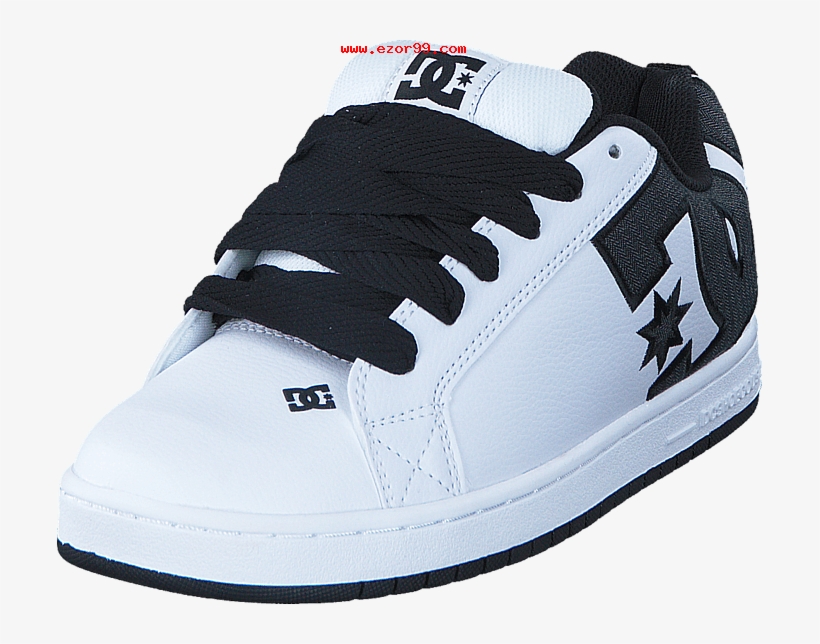 white dc shoes for men