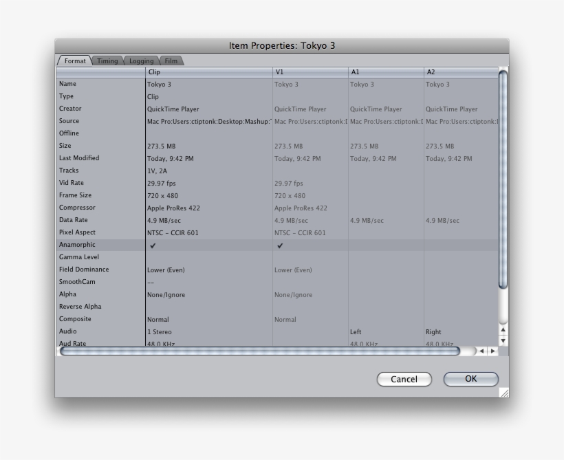 When You Add The First Clip To The Timeline, Click - Anamorphic Format, transparent png #3739685