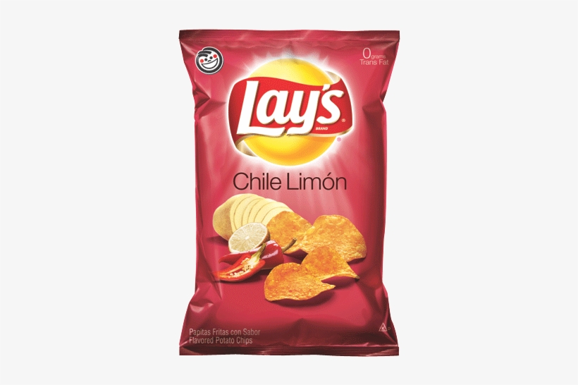 Lay's Chile Limon Flavored Potato Chips - Lays Chile Limon Chips, transparent png #3739729