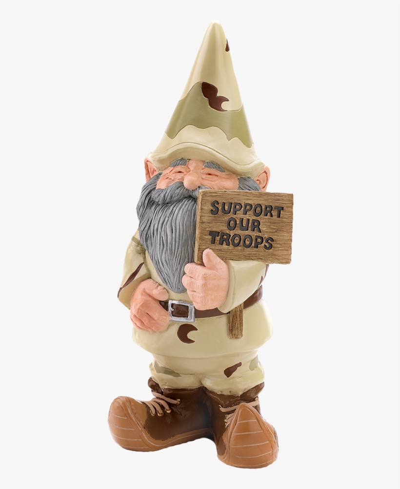 Support Our Troops Gnome, transparent png #3739751
