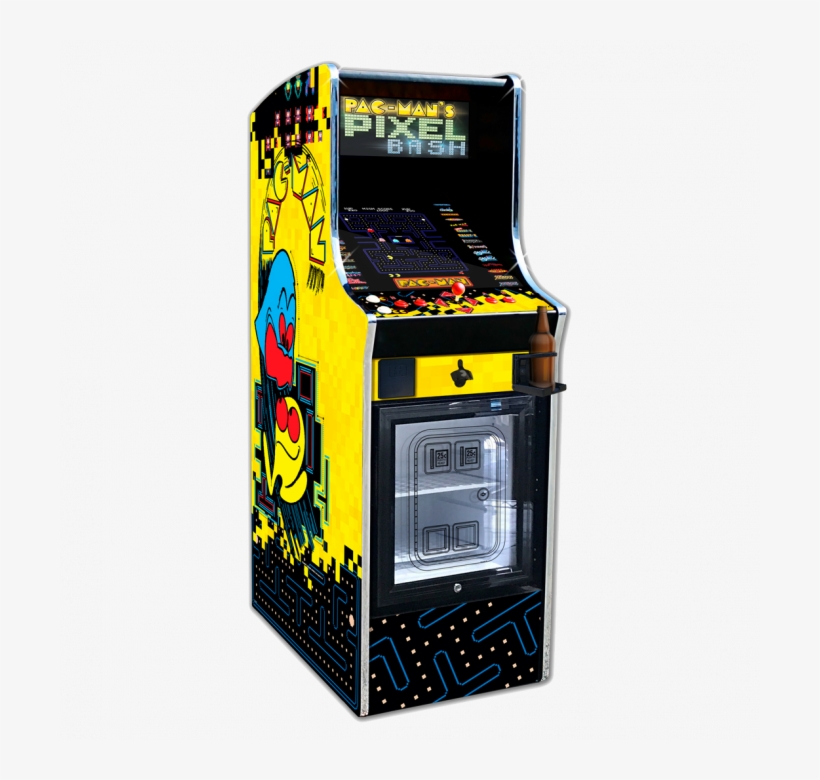 Bandai Namco Pac Man Pixel Bash Chill Cabinet - Pac Man Pixel Bash, transparent png #3740066