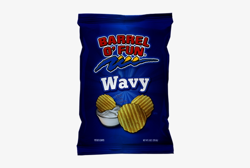 Barrel O Fun Wavy Ripple Potato Chips - Barrel O Fun, transparent png #3740090