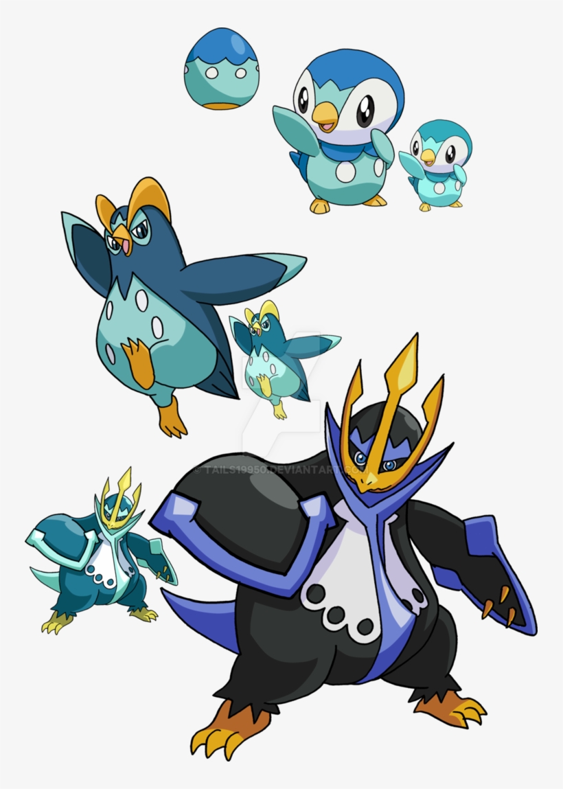 If Empoleon Shiny Changed Into This, Would You Like - Shiny Piplup Evolution Line, transparent png #3740389