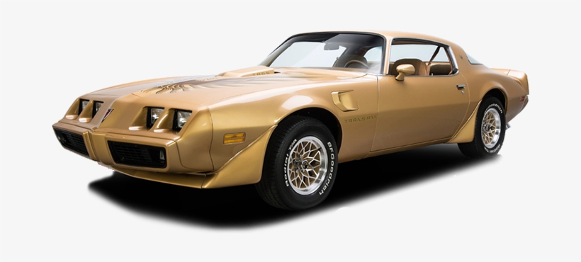 1979 Pontiac Trans Am Firebird Black And Gold, transparent png #3740391