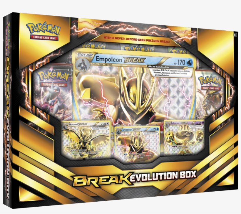Empoleon Break Evolution Box Ptcgo Code - Pokemon Break Evolution Box, transparent png #3740453
